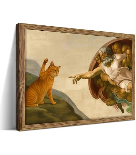 Amazon.com: 100 Cats and a Mouse - Poster by Vittorio Fiorucci